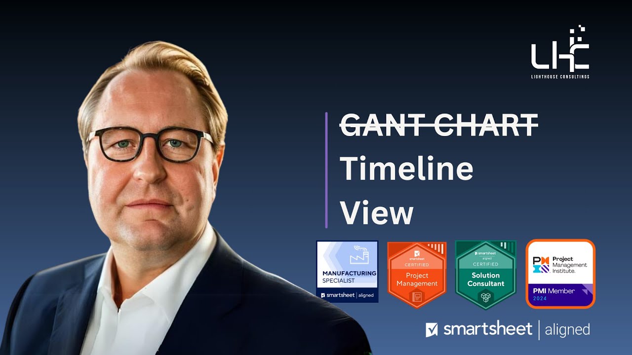 How to Set up Smartsheet Timelineview | Lighthouse Consultings - YouTube