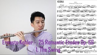 E. Kohler - 25 Romantic Etudes Op. 66 1. The Swing