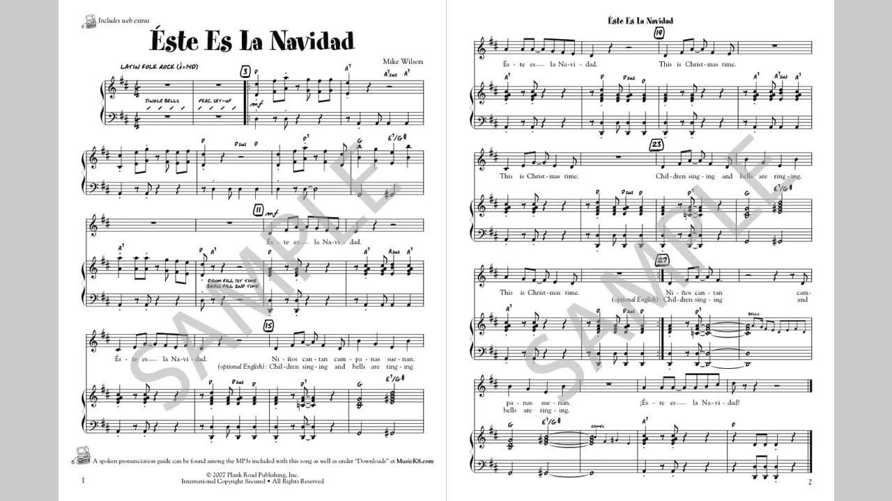 ste Es La Navidad MusicK8 Singles Reproducible Kit YouTube ste-es-la-navidad-musick8-singles-reproducible-kit-youtube