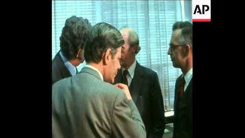 SYND 4-3-73 EEC FINANCE MINISTERS MEET IN BRUSSELS FOR EMERGENCY ACTION