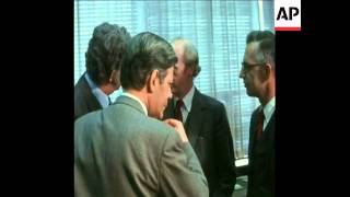 SYND 4-3-73 EEC FINANCE MINISTERS MEET IN BRUSSELS FOR EMERGENCY ACTION