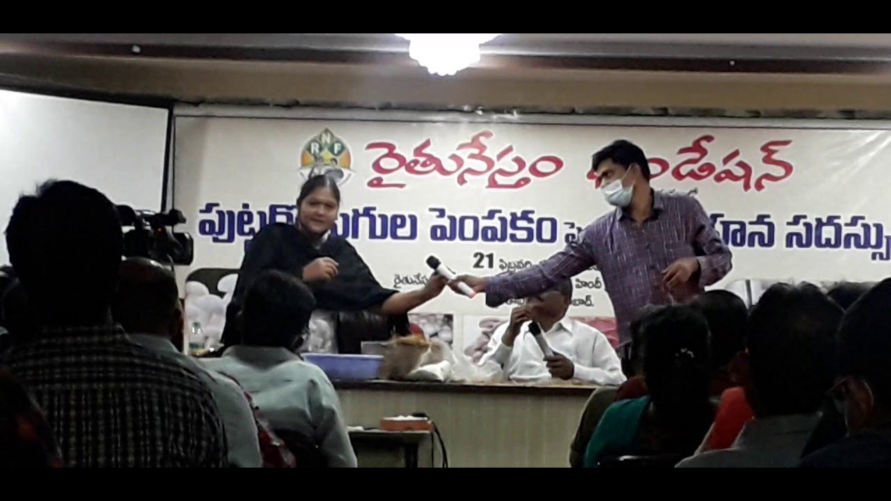 Discussion on Mushroom Cultivation at Workshop,Rythunestham  Mushroom Cultivation Workshop, Workshop