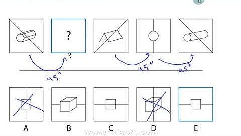 Inductive Reasoning Test 2 - Question 2