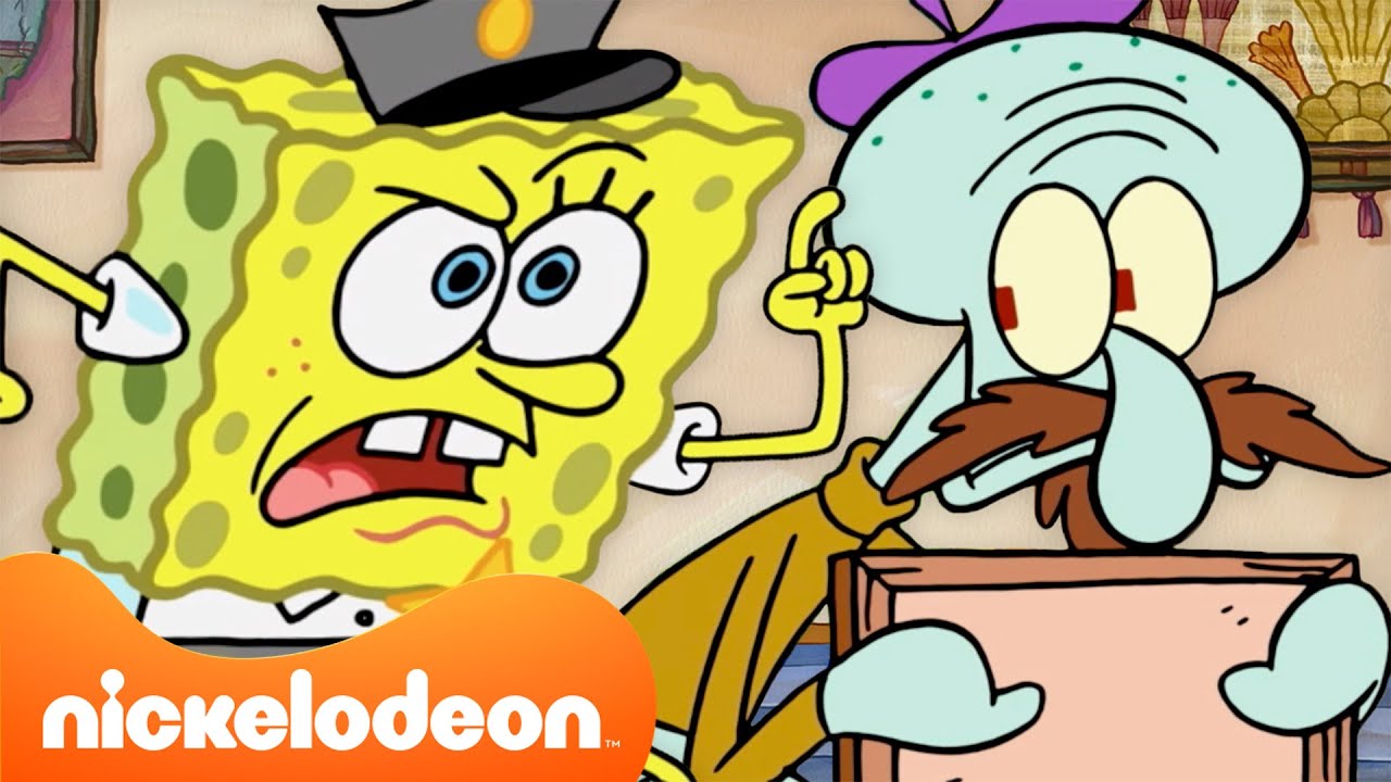 SpongeBob | Karakter-karakter SpongeBob MENCURI selama 💰 | @SpongeBobOfficial | Nickelodeon Bahasa