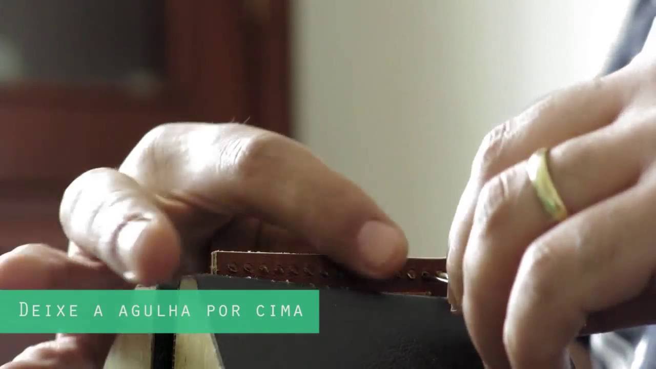 Como costurar couro