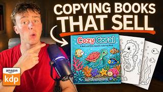 I COPIED a Best-Selling Amazon KDP Coloring Book with AI (Here's How)