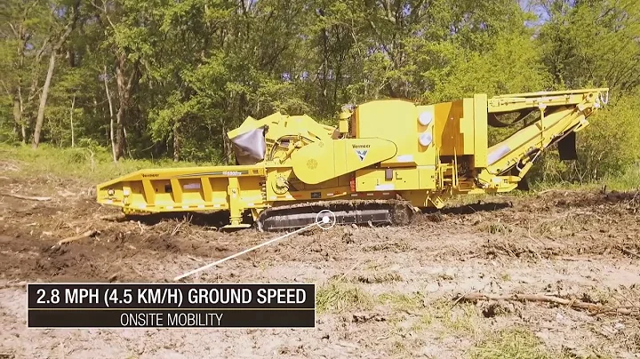 HG6800TX Horizontal Grinder - Vermeer Forestry Management Equipment