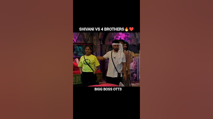 SHIVANI VS 4 BROTHERS🔥💪ll #shorts #biggboss #trending #shorts
