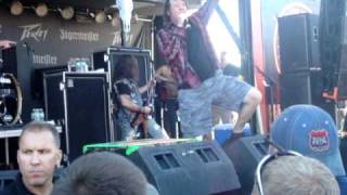HellYeah Rockstar Uproar Tour Downtown Mpls 08-17-10