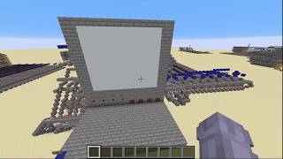 A 4-Bit CPU Calculating the Fibonacci Sequence in Minecraft