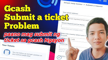 walang submit a ticket sa gcash | how to submit a ticket in gcash 2023