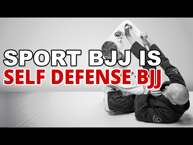 Sport vs. Self-Defense: Refresh Your Perspective : r/bjj