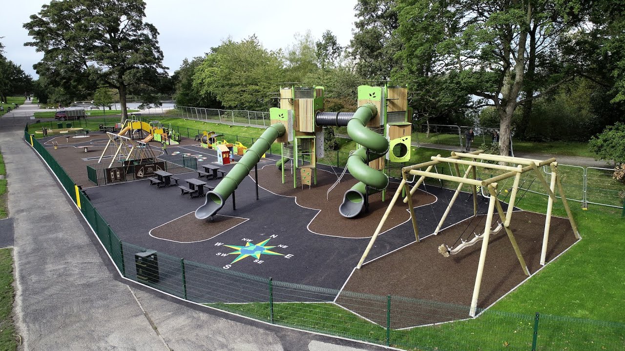 Lurgan Park Play Area YouTube