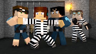 Minecraft : A FUGA PERFEITA !!  ( Polícia e Ladrão)