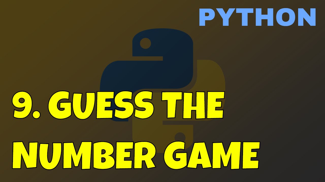 Python Guess the Number Game - YouTube