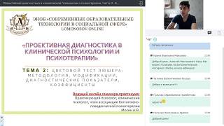 Часть 2.  Цветовой тест Люшера: методология, модификации, диагностические показатели, коэффициенты screenshot 4