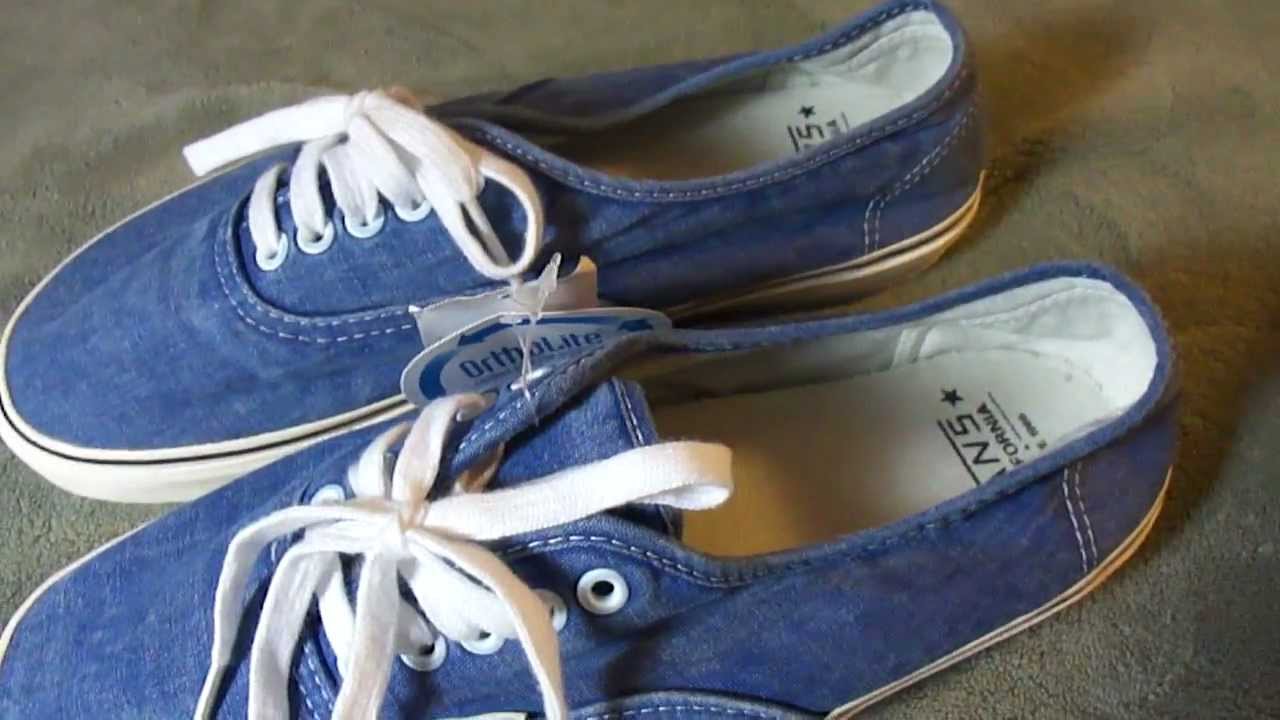 Shoe Review Vans CA 'Washed' Authentic YouTube