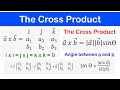 06  cross or vector product perpendicular vector to a plane area of a parallelogram  triangle