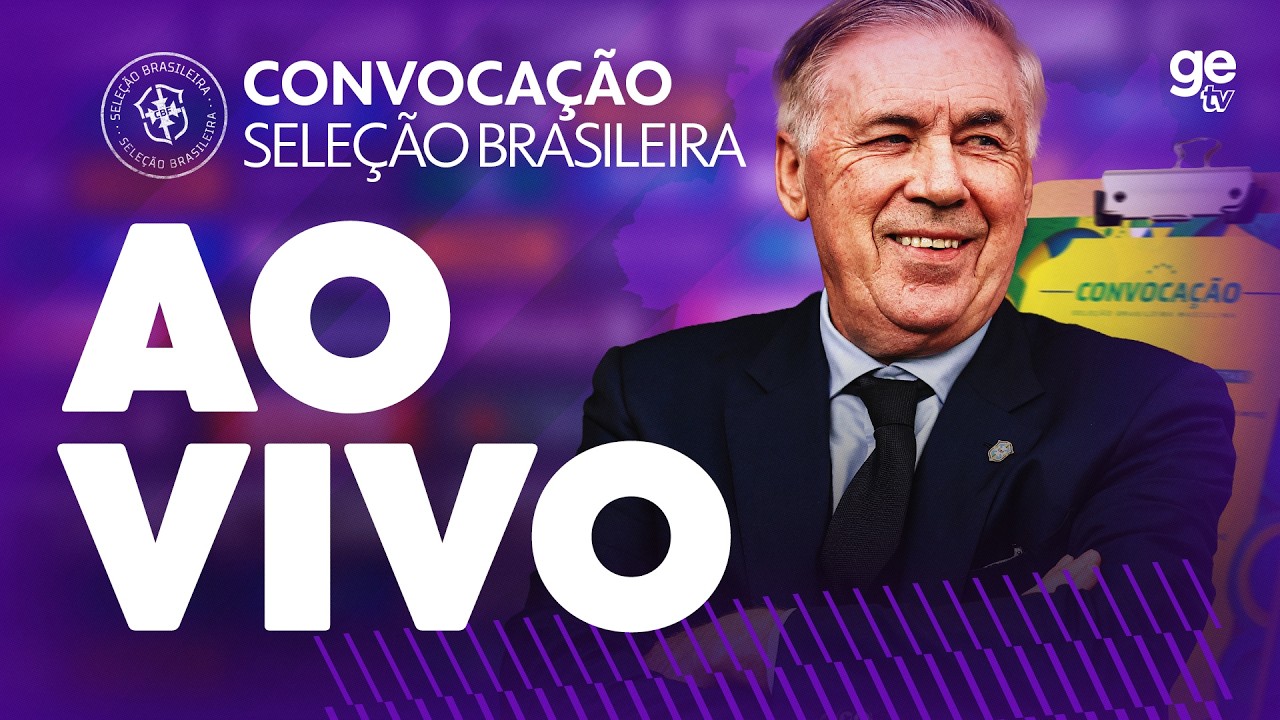 AO VIVO: CONVOCAÇÃO DA SELEÇÃO BRASILEIRA PARA OS AMISTOSOS | ge tv