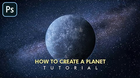 Photoshop Tutorial - Make a Planet Photoshopping YOUR Drawings