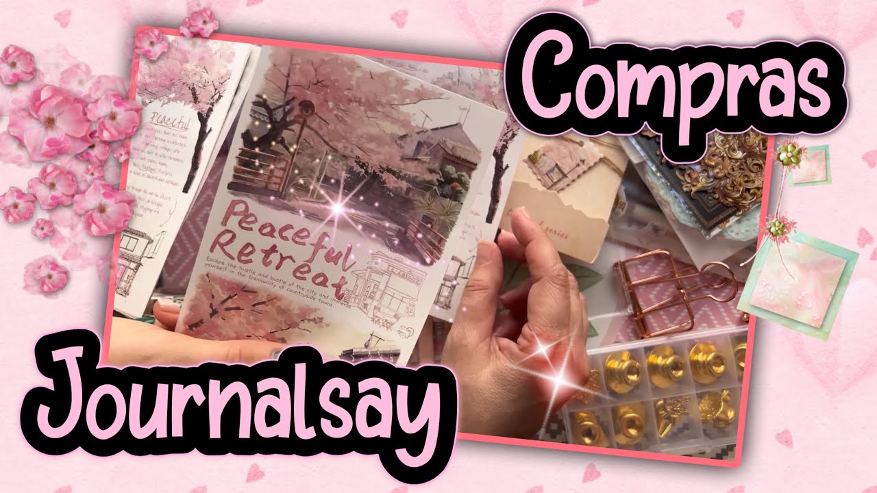 Compras en JOURNALSAY, papeles, washis, bolis, sellos, … 🔏🌸