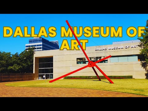 Inside The COOLEST Dallas Museum of Art Texas Full Tour 