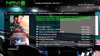 XBMC 10.0 Dharma BETA 2 Transparency skin & Navi-X 3.6 Add-on (DEMO)