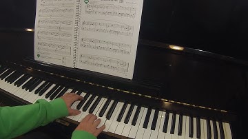 Prelude in A Minor |  Bastien Piano for Adults book 1