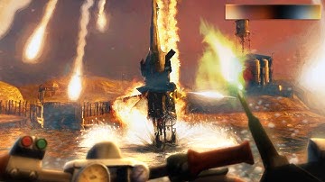 Its raining helicopters in Half Life 2... Not very good weather in City 17