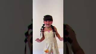 Conjunto Infantil Menina Bata Vermelha Botões Tecido E Short Jeans Color