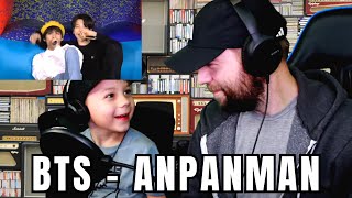 Father & Son Reaction: BTS - Anpanman [ LIVE ]