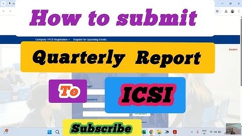 Quarterly report submission | Trainee quarterly report | CS Trainee #cs 