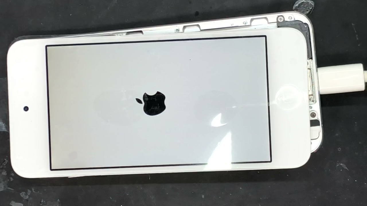 iPod touch 7 画面電池充電口の交換修理 - YouTube
