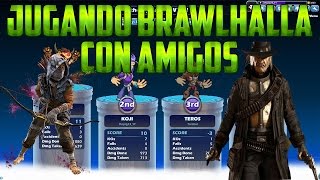 Jugando brawlhalla Con Amigos