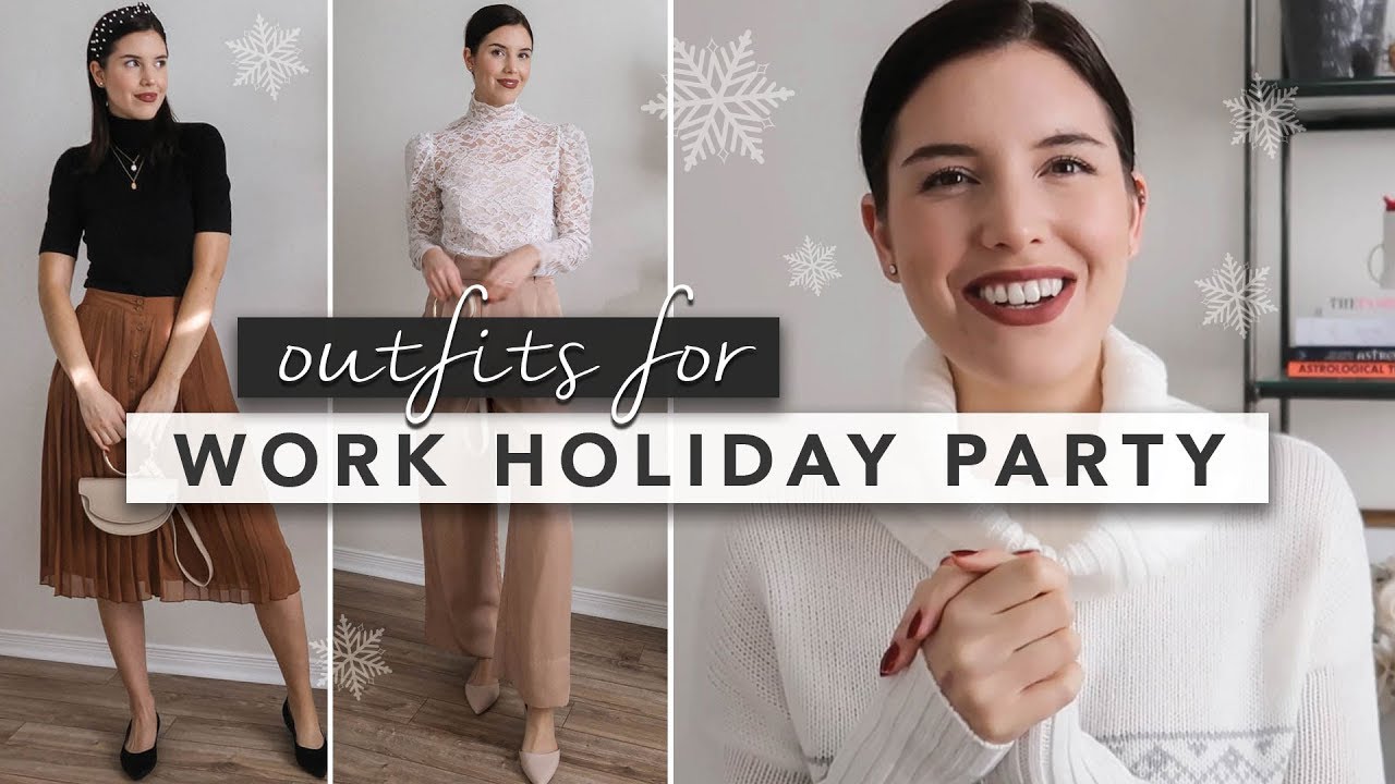 What to Wear to a Company Holiday Party | by Erin Elizabeth