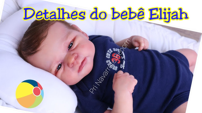 BEBÊ REBORN SILICONE SÓLIDO - Ateliê da Gil Bebês Reborns