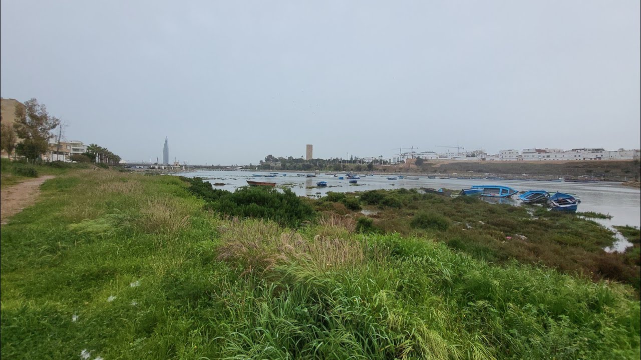 قبل الإفطار شوفوا التبروري💦 و حمولة الواد تفيض على الضفاف الخضراء ديال سلا و الرباط 😱