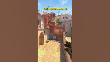 SAFE DOUBLE MOLLY ON CS2 #shorts #cs2