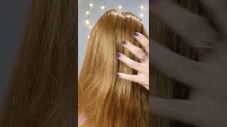 gently relaxing hair brushing #asmr #asmrsleep #feelgood #asmrsounds