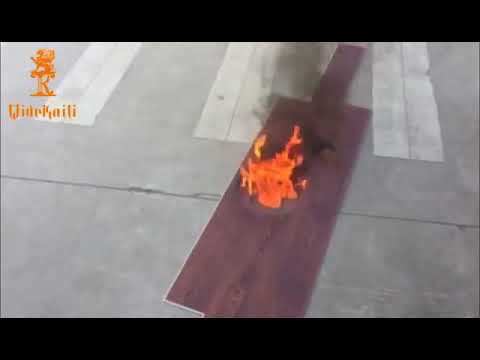 Hot selling SPC Floor Fireproof Test