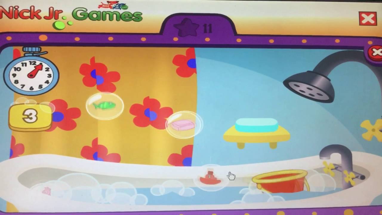 Dora The Explorer Bathtub Game Level 5 YouTube