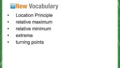 5-4 Analyzing Graphs of Polynomial Functions