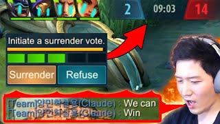 Please Don't give up we can win!!! Impossible Epic come back | Mobile Legends