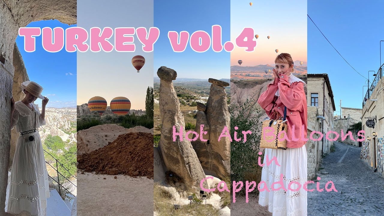 🇹🇷トルコ Day5🇹🇷カッパドキアで気球を見たよ/怖いから気球は見ただけ/トルコ旅行/海外旅行/海外ツアー/一人参加/HIS/久子の夏休み