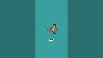 Your Month Your Dinosaur