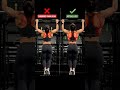 🔥 Stop Shrugging During Pull-Ups #shorts