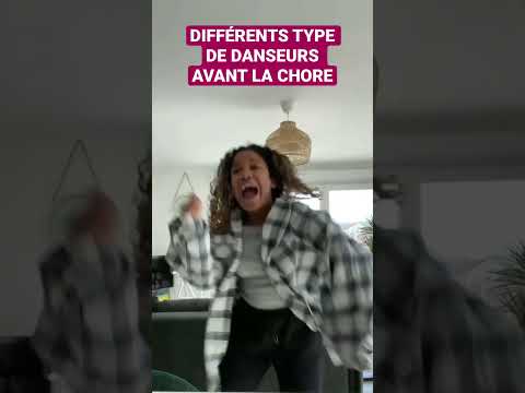 Différents type de danseurs avant la choré