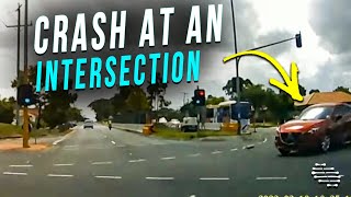 Car Turned Right in a No Right Turn Which Caused Accident at an Intersection
