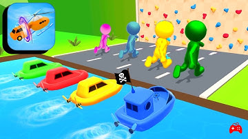 Shape-shifting Car 🚗 - All Levels Walkthrough Android/iOS Gameplay ABZ