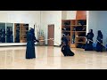 Taiyo's Kakarigeiko with Kana-chan sensei.